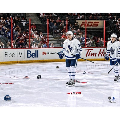 Unsigned Toronto Maple Leafs Auston Matthews Fanatics Authentic NHL Debut Photograph