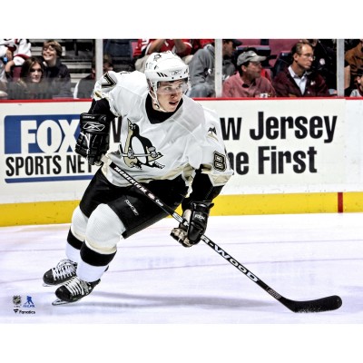 Unsigned Pittsburgh Penguins Sidney Crosby Fanatics Authentic NHL Debut Photograph