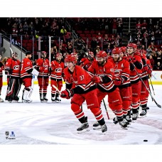 Unsigned Carolina Hurricanes Fanatics Authentic Storm Surge Celebration Photograph