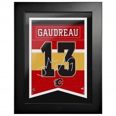 Calgary Flames Johnny Gaudreau 12 x 16 Framed Player Number Replica Plaque