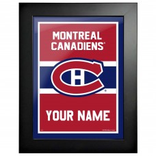 Montreal Canadiens 12 x 16 Team Personalized Picture Frame