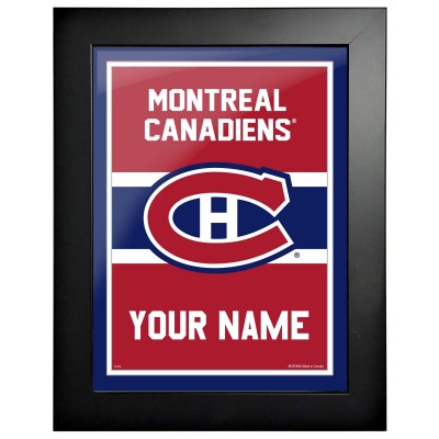 Montreal Canadiens 12 x 16 Team Personalized Picture Frame