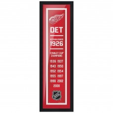 Detroit Red Wings 6 x 22 Empire Framed Artwork Detroit Red Wings 6 x 22 Empire Framed Artwork