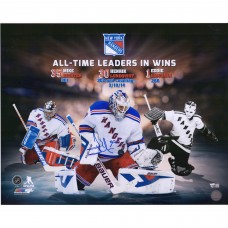 Autographed New York Rangers Henrik Lundqvist Fanatics Authentic 16 x 20 Franchise Wins Leaders Photograph Autographed New York Rangers Henrik Lundqvist Fanatics Authentic 16 x 20 Franchise Wins Leaders Photograph