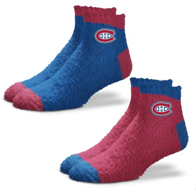 Две пары носков Montreal Canadiens For Bare Feet Womens Team Sleep Soft