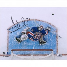 Autographed New York Rangers Henrik Lundqvist Fanatics Authentic 8 x 10 Overhead Blocker Save Photograph Autographed New York Rangers Henrik Lundqvist Fanatics Authentic 8 x 10 Overhead Blocker Save Photograph