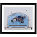 Фото с автографом New York Rangers Henrik Lundqvist Fanatics Authentic 16 x 20 Overhead Blocker Save