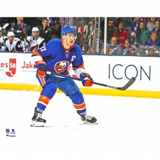 Unsigned New York Islanders Anders Lee Fanatics Authentic Blue Jersey Skating Photograph Unsigned New York Islanders Anders Lee Fanatics Authentic Blue Jersey Skating Photograph