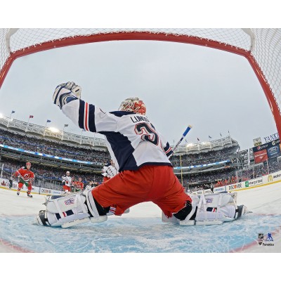 Unsigned New York Rangers Henrik Lundqvist Fanatics Authentic 2014 NHL Stadium Series Photograph