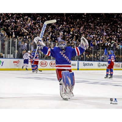 Unsigned New York Rangers Henrik Lundqvist Fanatics Authentic Celebration Photograph