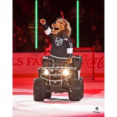 Unsigned Los Angeles Kings Bailey Fanatics Authentic Riding ATV On Ice Photograph