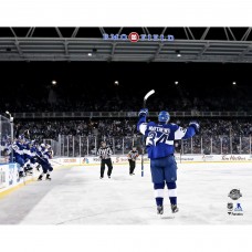 Unsigned Toronto Maple Leafs Auston Matthews Fanatics Authentic 2017 NHL Centennial Classic Game-Winning Goal Celebration Photograph