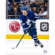 Unsigned Toronto Maple Leafs William Nylander Fanatics Authentic Blue Jersey Skating Photograph