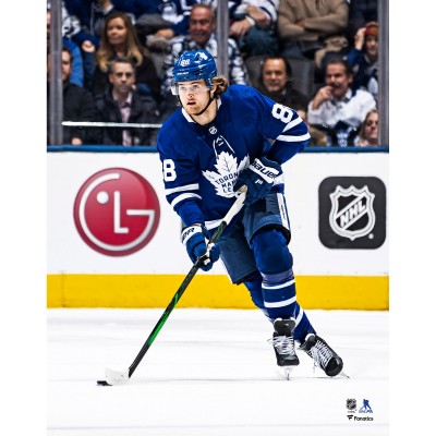 Unsigned Toronto Maple Leafs William Nylander Fanatics Authentic Blue Jersey Skating Photograph
