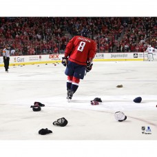 Unsigned Washington Capitals Alex Ovechkin Fanatics Authentic Hat Trick Celebration Photograph