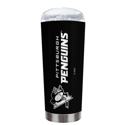 Стакан Pittsburgh Penguins 18oz. Team Color Laser Logo Roadie