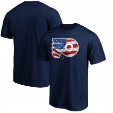 Philadelphia Flyers Banner Wave Logo T-Shirt - Navy