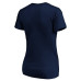 Женская футболка Florida Panthers Navy Banner Wave Logo V-Neck