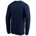 Футболка St. Louis Blues Banner Wave Logo Long Sleeve - Navy