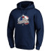 Colorado Avalanche Navy Banner Wave Logo Pullover Hoodie
