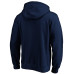Colorado Avalanche Navy Banner Wave Logo Pullover Hoodie