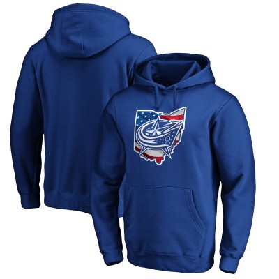 Толстовка Columbus Blue Jackets NHL Banner State - Royal
