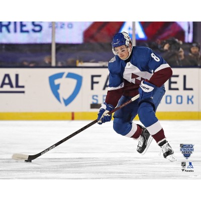 Unsigned Colorado Avalanche Cale Makar Fanatics Authentic 2020 NHL Stadium Series Photograph