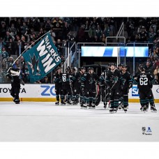 Unsigned San Jose Sharks Fanatics Authentic 2019-20 Team Celebration Photo