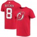 Футболка Will Butcher New Jersey Devils Adidas Name and Number - Red