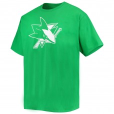Футболка Erik Karlsson San Jose Sharks St. Patricks Day Name & Number - Kelly Green