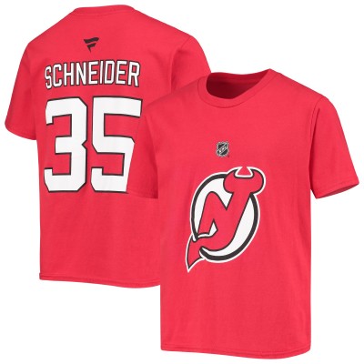Футболка Cory Schneider New Jersey Devils Youth - Red
