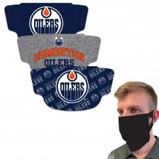 Edmonton Oilers WinCraft Adult Face Covering 3-Pack - MADE IN USA