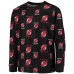 Детская пижама New Jersey Devils Allover Print - Black