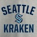 Толстовка Seattle Kraken Fanatics Victory Arch Team Fitted - Heather Gray