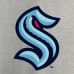 Толстовка с капюшоном Seattle Kraken Primary Logo - Heather Gray