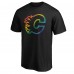 Футболка Calgary Flames Team Pride Logo - Black  - оригинальные футболки Калгари Флэймз