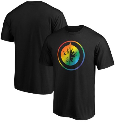 Футболка Winnipeg Jets Team Pride Logo - Black