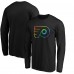Футболка с длинным рукавом Philadelphia Flyers Team Pride Logo - Black