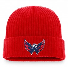 Washington Capitals Core Primary Logo Cuffed Knit Hat - Red