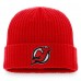 Шапка New Jersey Devils Fanatics Red Core Primary Logo Cuffed Knit
