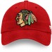 Бейсболка Chicago Blackhawks Core Primary Logo - Red - оригинальные бейсболки/кепки/шапки Чикаго Блэкхокс