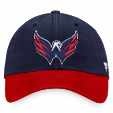 Washington Capitals Core Primary Logo Adjustable Hat - Navy/Red