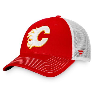 Бейсболка Calgary Flames Slouch Core Primary - Red/White