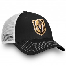 Vegas Golden Knights Core Primary Logo Trucker Snapback Hat - Black