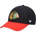 Бейсболка Chicago Blackhawks Primary Logo Core - Black - оригинальные бейсболки/кепки/шапки Чикаго Блэкхокс