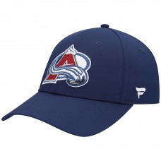Бейсболка Colorado Avalanche Fanatics Navy Core Primary Logo