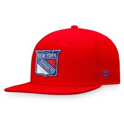 Бейсболка New York Rangers Core Primary Logo - Red