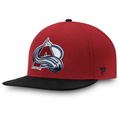 Colorado Avalanche Core Primary Logo Fitted Hat - Maroon