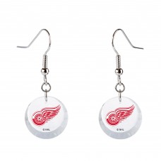 Detroit Red Wings Swarovski Womens Team Logo Earrings