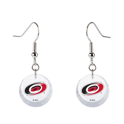 Серьги Carolina Hurricanes Swarovski Womens Team Logo